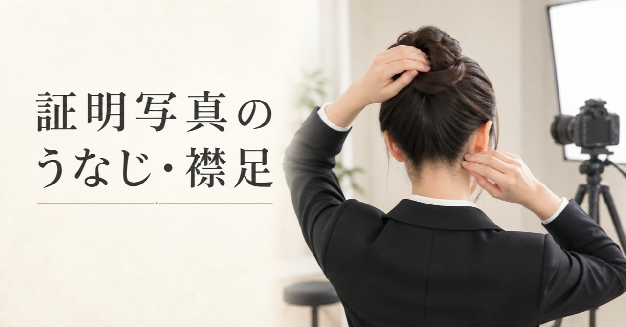 就活・面接の証明写真で好印象になるうなじと襟足の身だしなみ完全ガイド
